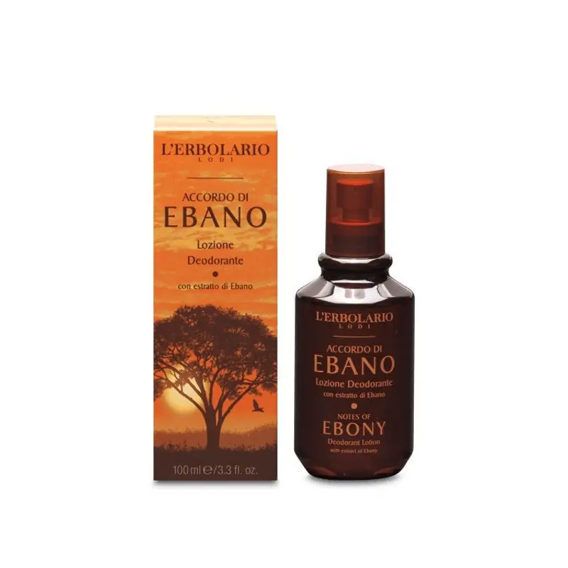 Super Prezzo L'Erbolario Accordo Ebano Lozione Deodorante naturale per protezione e freschezza 100 ml