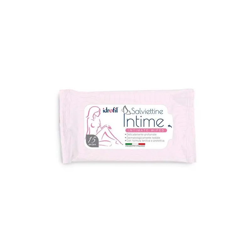 Ultimissimo Modello Idrofil Salviettine Intime per Igiene Quotidiana 104 g 15 Pezzi