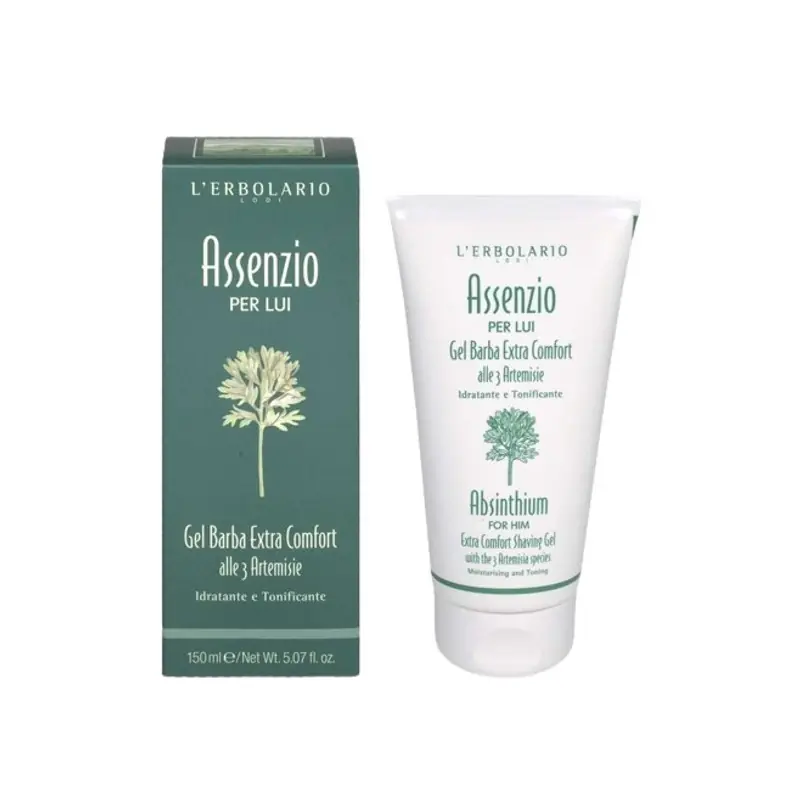 Alta Qualità L'Erbolario Assenzio Gel Barba per Rasatura Idratante e Delicata 150 ml