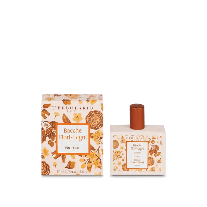 L’Erbolario Bacche Fiori Legni Profumo unisex, fragranza persistente e naturale 50 ml spray All’Ingrosso