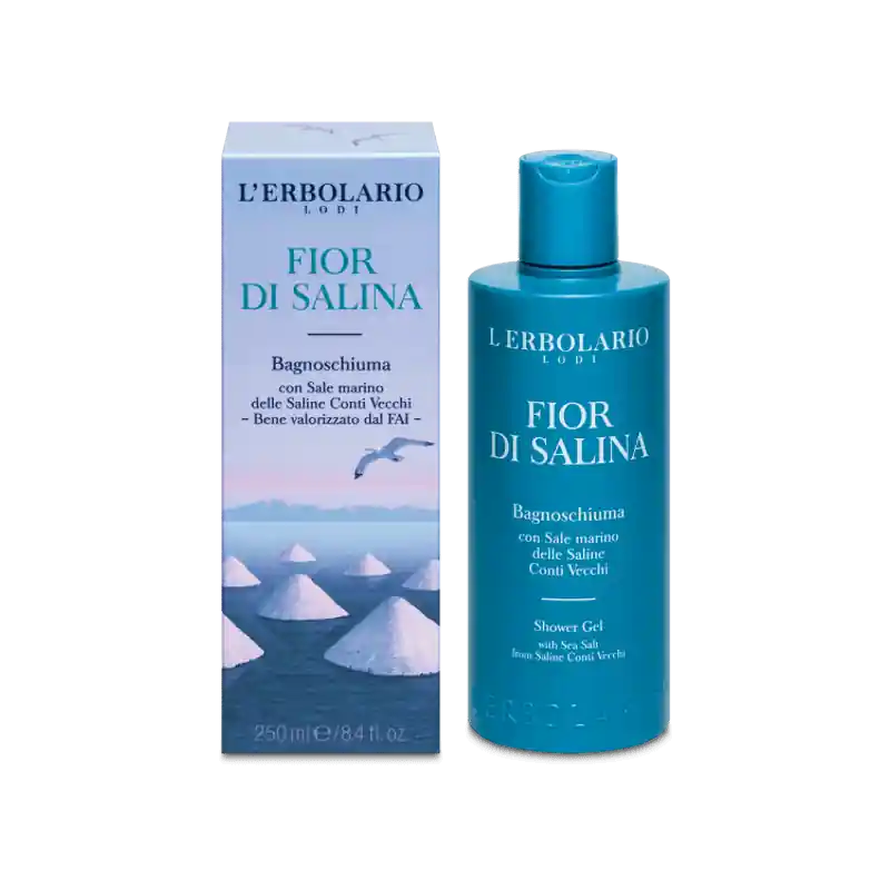 Bestseller L'Erbolario Fior Di Salina Bagnoschiuma detergente tonificante e idratante 250 ml