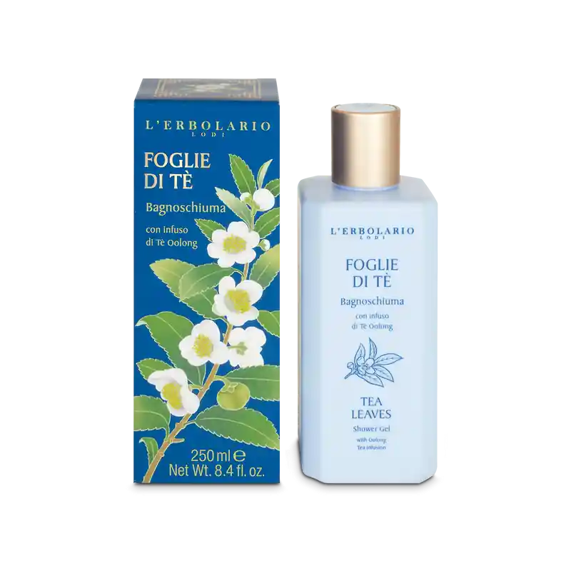 Pagamento Sicuro L'Erbolario Foglie di Tè Bagnoschiuma detergente corpo naturale 250 ml