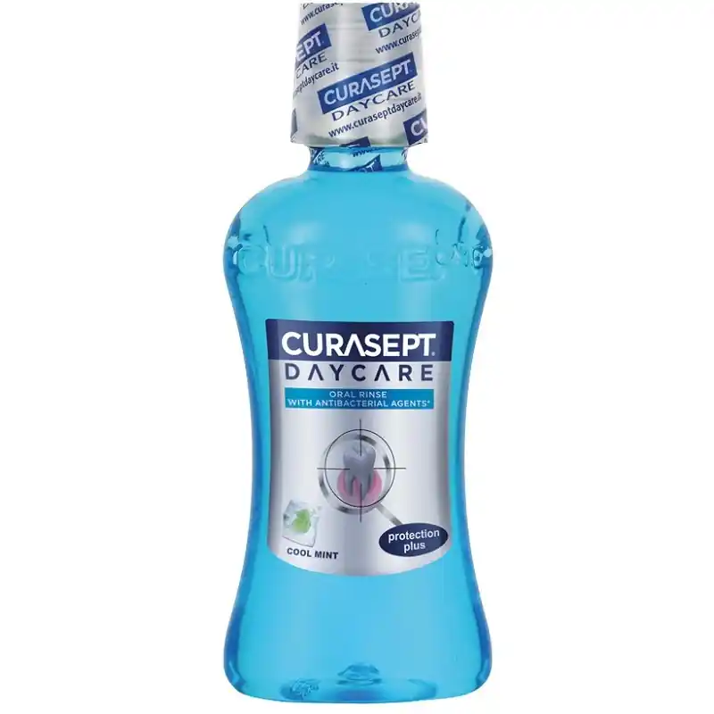 Spedizione Mondiale Curasept Daycare Protection Plus Collutorio per Igiene Orale 100ml, 250ml, 500ml