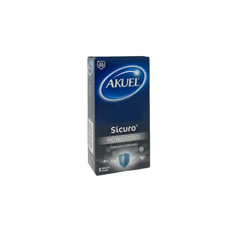 Promozione Akuel Sicuro Profilattico Più Resistente 8 Pezzi