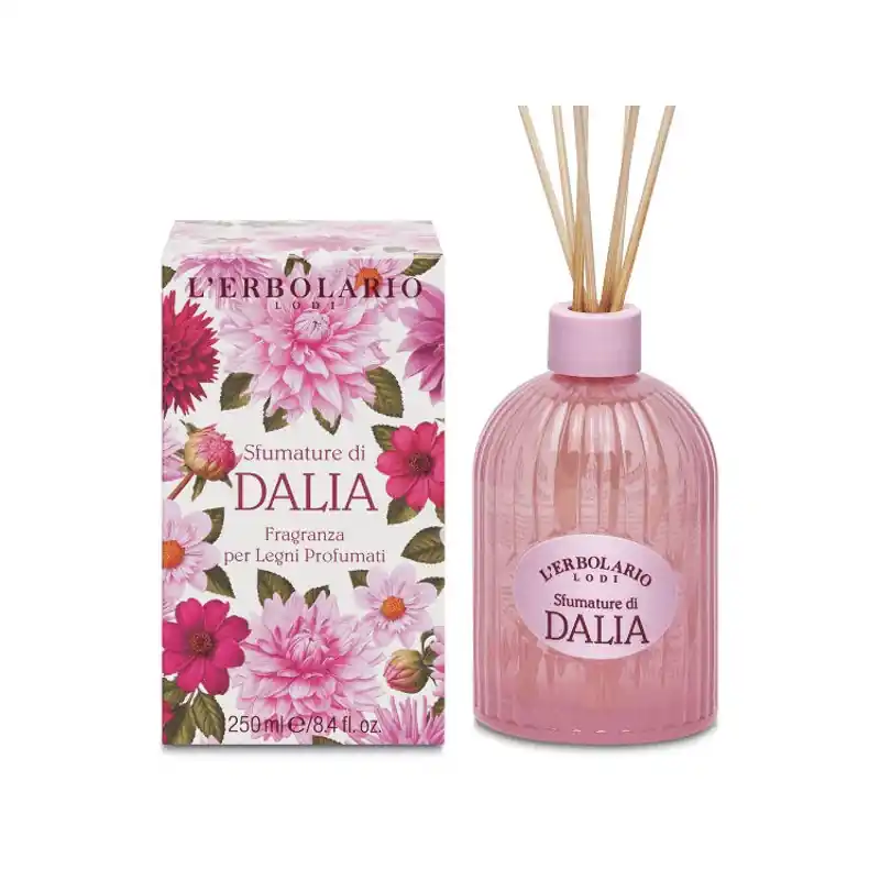 Vendita Finale L'Erbolario Sfumature Dalia Fragranza Legni Profumati per Profumare Ambienti 200ml