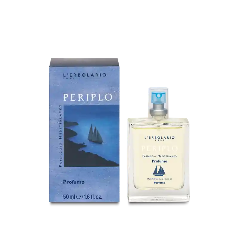Occasione Imperdibile L’Erbolario Periplo Profumo, fragranza maschile fresca e mediterranea, flacone da 50ml