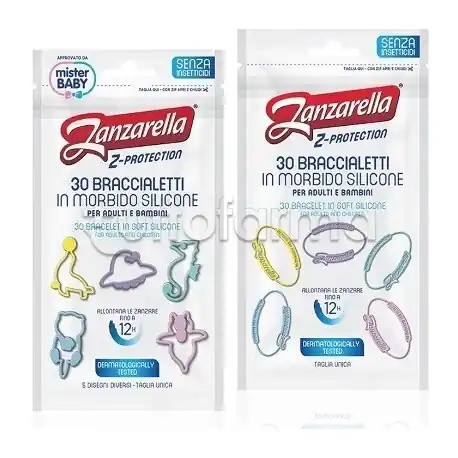 Ordina Subito Zanzarella Braccialetto Antipuntura 30 Braccialetti