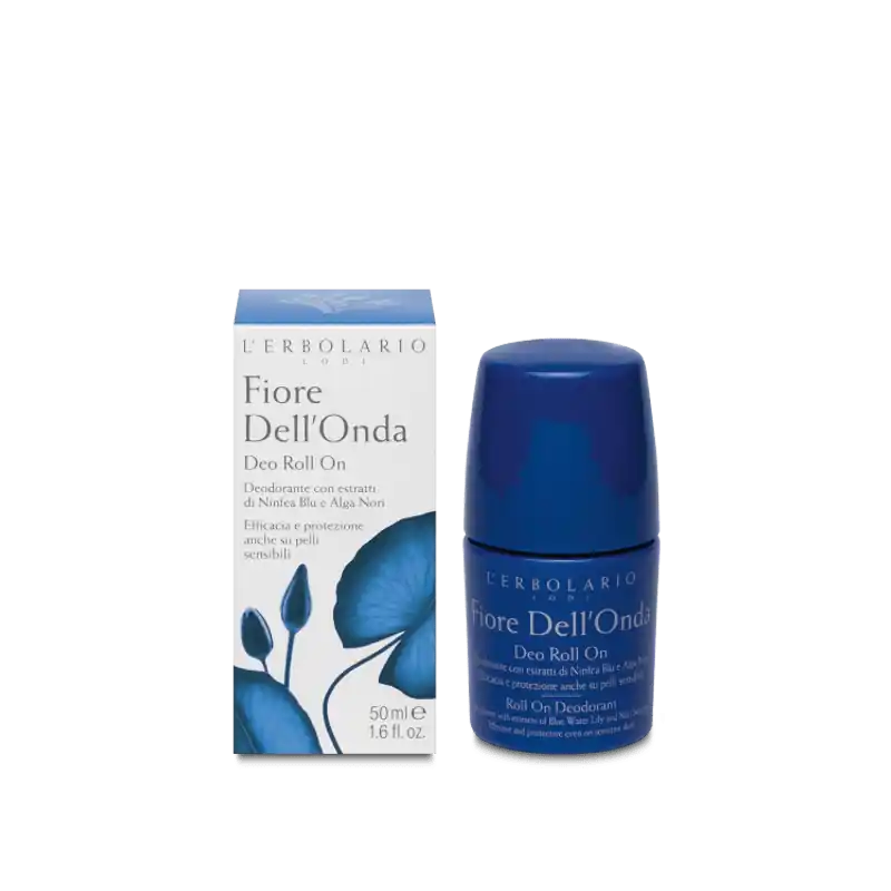 L'Erbolario Fiore dell'Onda Deodorante Roll On per Pelli Sensibili 50 ml Offerta Lampo