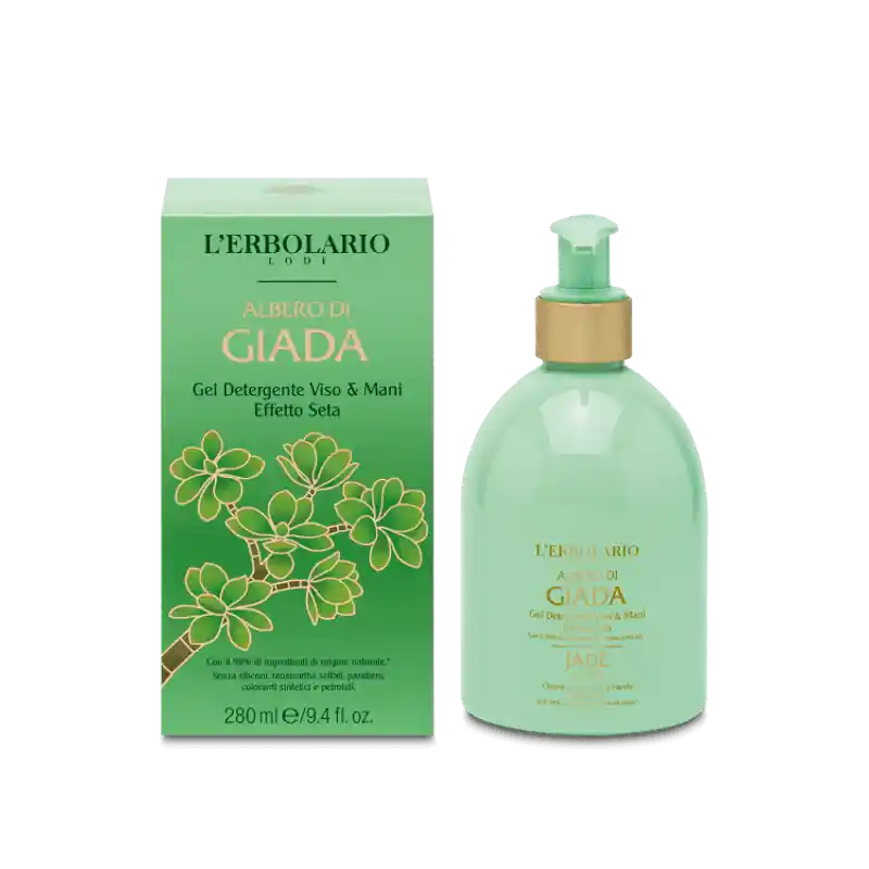 Miglior Prezzo L'Erbolario Albero di Giada Gel Detergente Viso e Mani per Detersione Delicata 280 ml