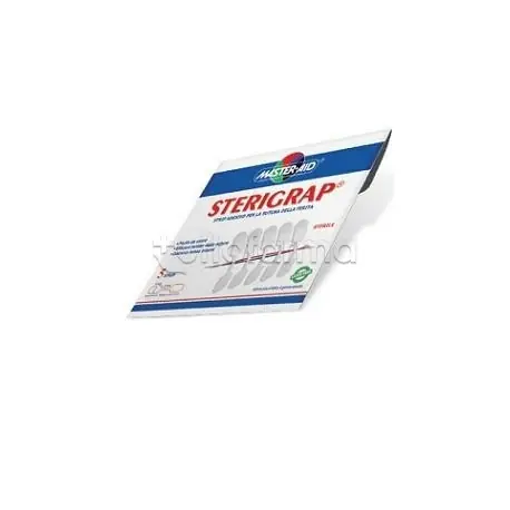 Spedito Oggi Master-Aid Cerotto per sutura Sterigrap per chiusura ferite 5 strip 3,2x0,8 cm