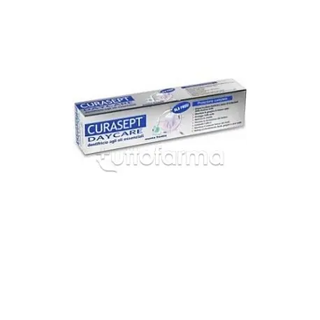 Curasept Daycare Dentifricio Menta Fredda per Protezione Orale Quotidiana 75 ml Ordine In Blocco