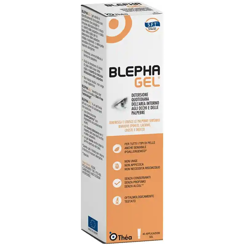Compra Adesso Blephagel Gel per Pulizia Palpebre e Ciglia Tubetto 30gr